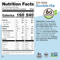 Thumbnail for Image 5 of Lenny & Larry's Crunchy Cookie Chocolate Chip, 6g Plant Protein, 6 Pack