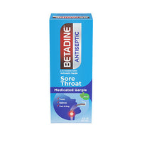 Thumbnail for Betadine Antiseptic Sore Throat Gargle Mint 8 Oz