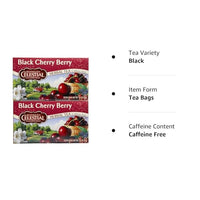 Thumbnail for Image 7 of Celestial Seasonings Black Cherry Berry Tea Bags, 20 Count (Pack of 2)