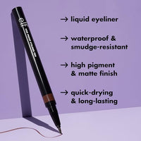 Thumbnail for Image 3 of e.l.f. H2O Proof Eyeliner Pen, Felt Tip, Waterproof, Long-Lasting, High-Pigmented Liner, Vegan & Cruelty-Free