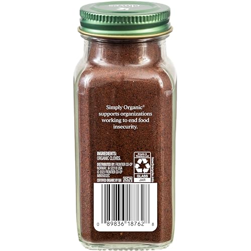 Image 2 of Simply Organic Cloves Ground Certified Organic, 2.82-Ounce Container
