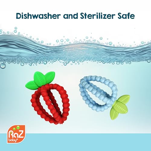 Image 9 of RAZBABY Bites Silicone Baby Teething Toy