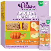 Thumbnail for Image 4 of Plum Organics Mighty Snack Bars - Pumpkin and Banana - 0.67 oz Bars (Pack of 48)