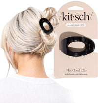 Thumbnail for Image 4 of Black / Small for the product Kitsch Flat Claw Clip for Women