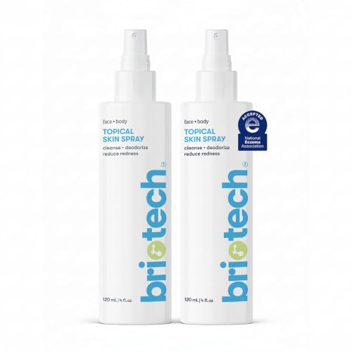 Image 5 of 4 Fl Oz (Pack of 2) for the product BRIOTECH Topical Skin Spray, Face & Body HOCl Skincare