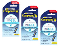 Thumbnail for Image 1 of Default Title for the product Compound W Wart Remover Fast-Acting Gel, 0.25 oz Pack of 3