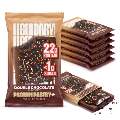 Image 7 of Double Chocolate for the product Legendary Foods Protein Pastry Protein Bar Alternative