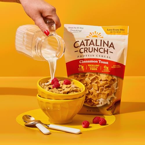 Image 5 of Catalina Crunch Protein Cereal, Cinnamon Toast, 9 oz Bag