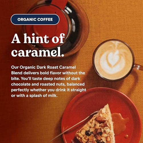 Image 3 of Chamberlain Coffee Organic Ground Coffee - Caramel Medium Roast, 10 Ounces