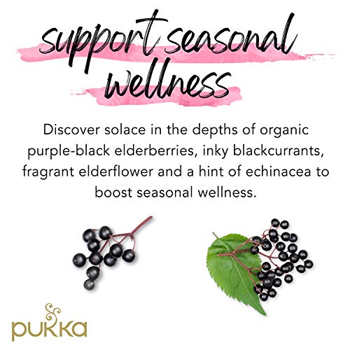Image 6 of Pukka Elderberry & Echinacea Organic Herbal Tea