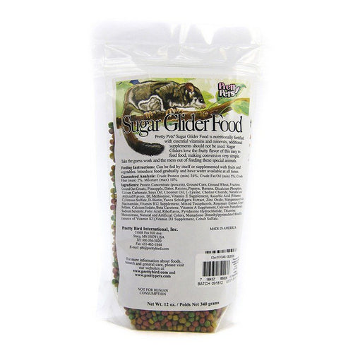 Sugar Glider Food 12 oz by Pretty Pets