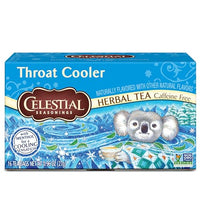 Thumbnail for Image 5 of Celestial Seasonings Throat Cooler Herbal Tea, Caffeine Free, 16 Tea Bags Box