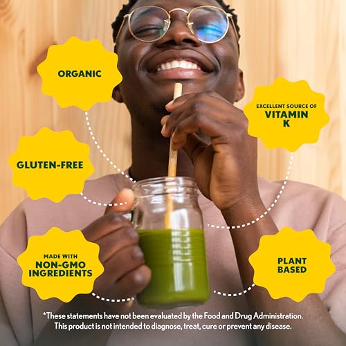 Image 3 of Amazing Grass Wheat Grass Powder, Whole-Leaf, 100 Servings