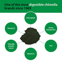 Thumbnail for Image 6 of Sun Chlorella Powder, 6g, 90%+ Pulverized Cell Wall, Non-GMO, Packets