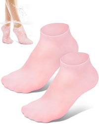 Thumbnail for Image 1 of Medium / 2 for the product Golbylicc Silicone Moisturizing Socks for Women Dry Cracked Feet (1 Pair)