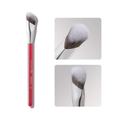 Image 1 of Default Title for the product ALBEAUT Concealer Brush, Under Eye Makeup Small Angled Precision Face Blending Brush (193 concealer brush-Limited Edition)