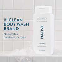 Thumbnail for Image 2 of Native Natural Deodorant & Body Wash Bundle for Men 2.65 oz & 18 oz (Pack of 2)