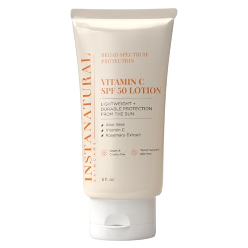 Image 1 of Default Title for the product InstaNatural Vitamin C SPF 50 Lotion: Broad Spectrum Sunscreen, 5 Fl Oz