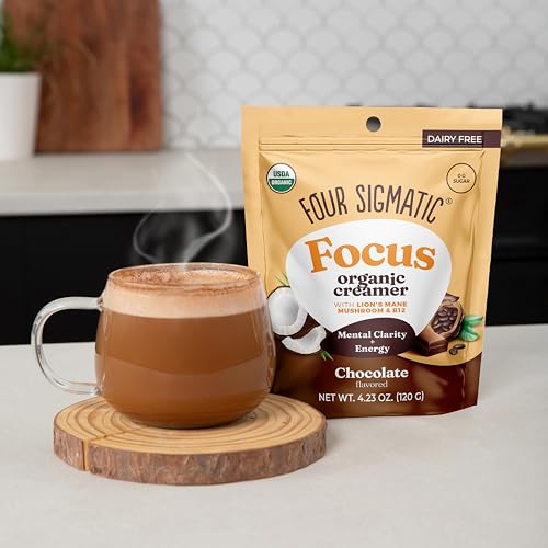 Image 5 of Four Sigmatic Focus Chocolate Coffee Creamer 4.23 oz