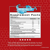 Thumbnail for Image 2 of iSatori Amino-GRO BCAA Powder Blue Razz Snow Cone Flavor - 30 Servings