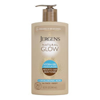Thumbnail for Image 1 of White / 8.3 Fl Oz (Pack of 1) for the product Jergens Natural Glow Hydra Gel Self Tanner, Medium to Deep, 8.3 fl oz