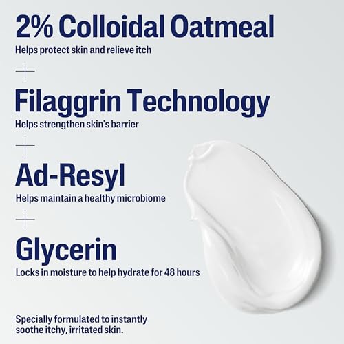 Image 5 of Cetaphil RESTORADERM Eczema Flare-Up Relief Cream, Colloidal Oatmeal, 8oz