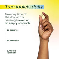 Thumbnail for Image 6 of MegaFood Skin, Nails & Hair 2, with Biotin, Vitamin A, C & Zinc, 90 Tablets