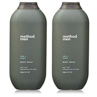 Thumbnail for Image 1 of Sea + Surf / 18 Fl Oz (Pack of 2) for the product Method Men Body Wash Sea and Surf, 18 Ounce, 2 Pack