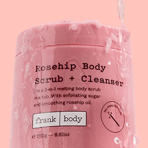 Image 4 of frank body Rosehip Body Scrub & Cleanser 8.82 oz / 250 g