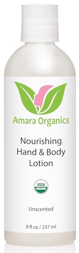 Thumbnail for Image 1 of Default Title for the product Organic Body Lotion - USDA Certified Organic Nourishing Hand & Body Lotion - Unscented - 8 fl oz