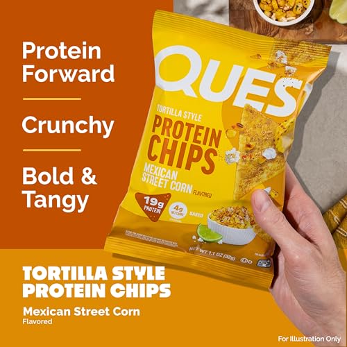 Image 4 of Quest Mexican Street Corn Tortilla Style Protein Chips, 12 Count