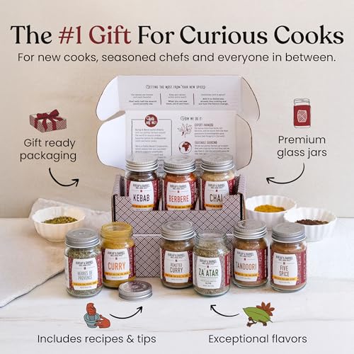 Image 2 of Burlap & Barrel 9-Pack Spice Gift Set – 9 Full-Size Jars of Favorite Spices