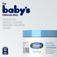 Thumbnail for Image 6 of Cetaphil Baby Healing Ointment Diaper Rash Cream, Sensitive Skin, 12oz