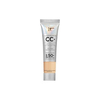 Thumbnail for Image 1 of 12W Medium (medium with neutral yellow undertones) for the product IT Cosmetics Mini CC+ Cream with SPF 50+ Full Coverage Natural Foundation