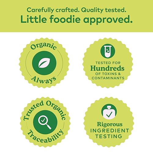Image 4 of Plum Organics +12 Months Organic Baby Food Pouches, 4 oz, 12 Pack