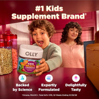 Thumbnail for Image 6 of OLLY Kids Multi & Probiotic Gummy, Digestive Support - 120 Count Pouch