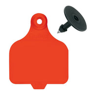 Thumbnail for DuFlex Large Blank Tags Red 25's 1 Count by Destron Fearing Duflex