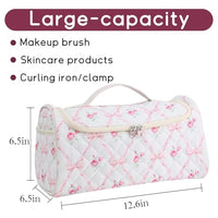 Thumbnail for Image 12 of GISMTR Quilted Hair Tools Travel Case
