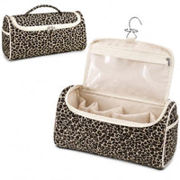 Thumbnail for Image 2 of Leopard for the product GISMTR Quilted Hair Tools Travel Case