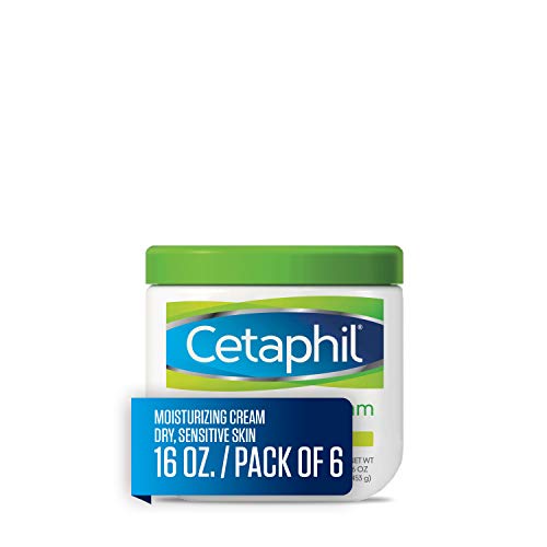 Image 2 of 16 Ounce (Pack of 6) for the product Cetaphil Fragrance Free Moisturizing Cream for Very Dry/Sensitive Skin, 16 Ounce