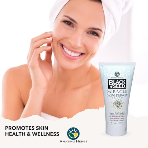 Image 7 of Amazing Herbs Black Seed Miracle Skin Repair Cream 6 Fl Oz