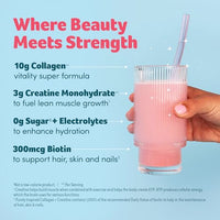 Thumbnail for Image 2 of Purely Inspired Collagen & Creatine Powder, Watermelon Strawberry