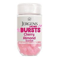 Thumbnail for Image 1 of Default Title for the product Jergens Cherry Almond Body Lotion Bursts, Squishy Moisturizer, 38 Count (Pack of 12)