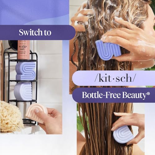 Image 5 of Kitsch Purple Shampoo & Conditioner Set For Blondes & Color Treated Hair