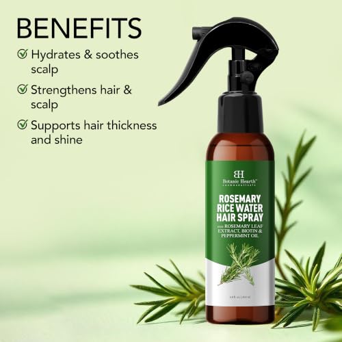 Image 5 of Botanic Hearth Rosemary and Rice Water Spray For Hair Growth - 6.8 Fl oz