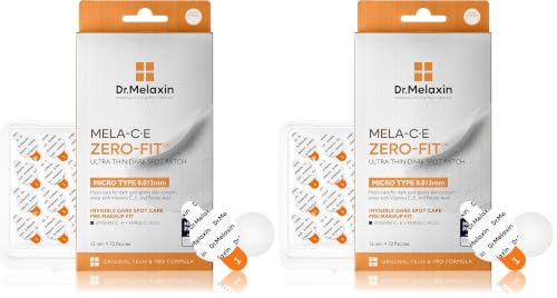 Image 1 of Default Title for the product Dr.Melaxin Mela-C·E ZERO-FIT Ultra Thin Spot Patch 12mm x 72 Patches (Pack of 2)