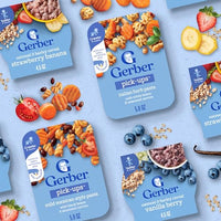 Thumbnail for Image 7 of Gerber Oatmeal and Barley Apple Cinnamon Cereal, Toddler Oatmeal, Iron, Whole Grains, 8PK