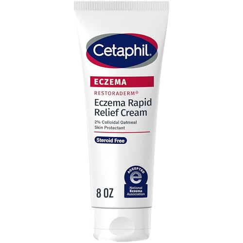 Image 1 of Default Title for the product Cetaphil RESTORADERM Eczema Flare-Up Relief Cream, Colloidal Oatmeal, 8oz