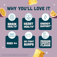 Thumbnail for Image 3 of Barlean's Passion Pineapple Omega-3 Fish Oil, 16oz