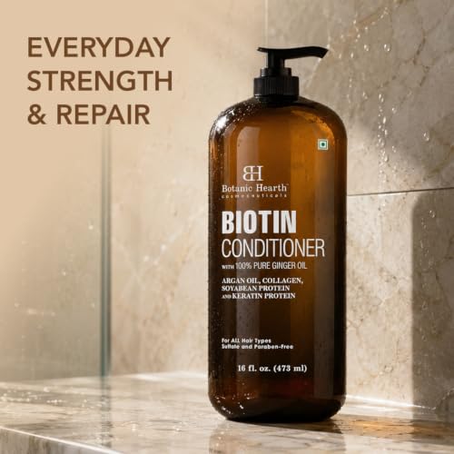 Image 4 of Botanic Hearth Biotin Conditioner With Ginger Oil & Keratin - 16 Fl Oz